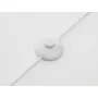 Cilja Floor Lamp with Side Table - White - 7