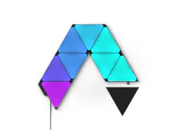 Nanoleaf Shapes Ultra Black Triangles Smarter Kit (9 Panels)