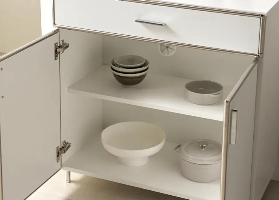 Floen Storage Cabinet 0.8m - Black - 11