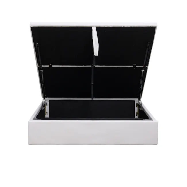 Aspen King Storage Bed - Ivory (Pet Friendly) - 7