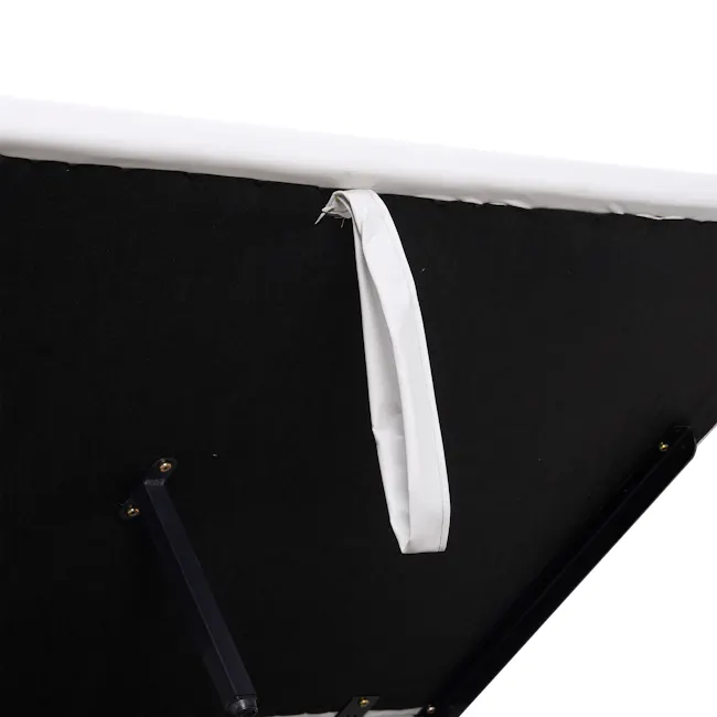 Aspen King Storage Bed - Ivory (Pet Friendly) - 18