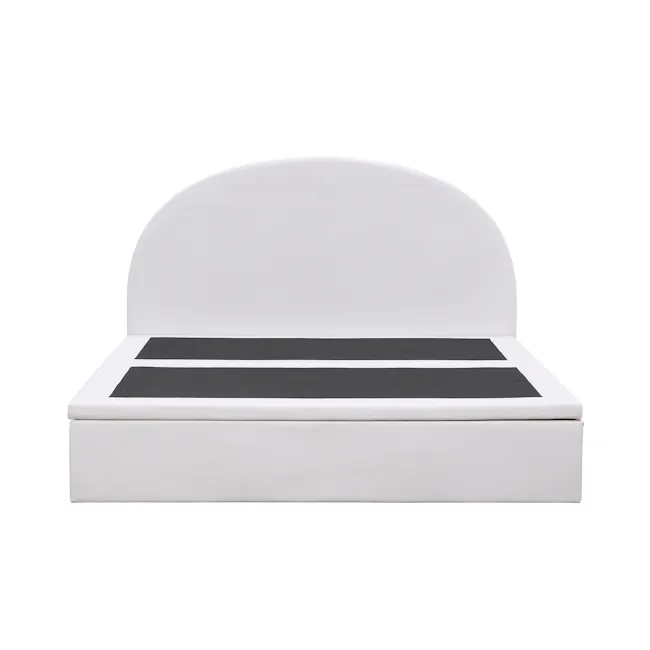 Aspen King Storage Bed - Ivory (Pet Friendly) - 6