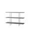 Bauhaus 3-Tier Display Shelf - Black