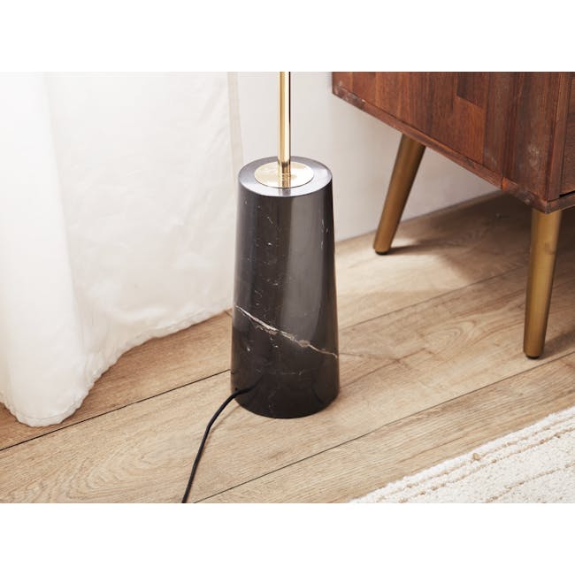 Alyssa Floor Lamp - Brass - 3