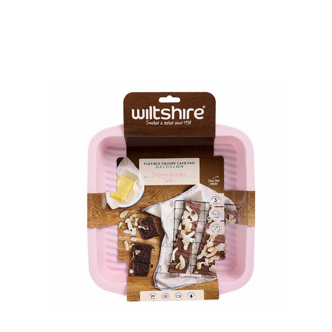 Wiltshire Silicone Square Cake Pan - 3