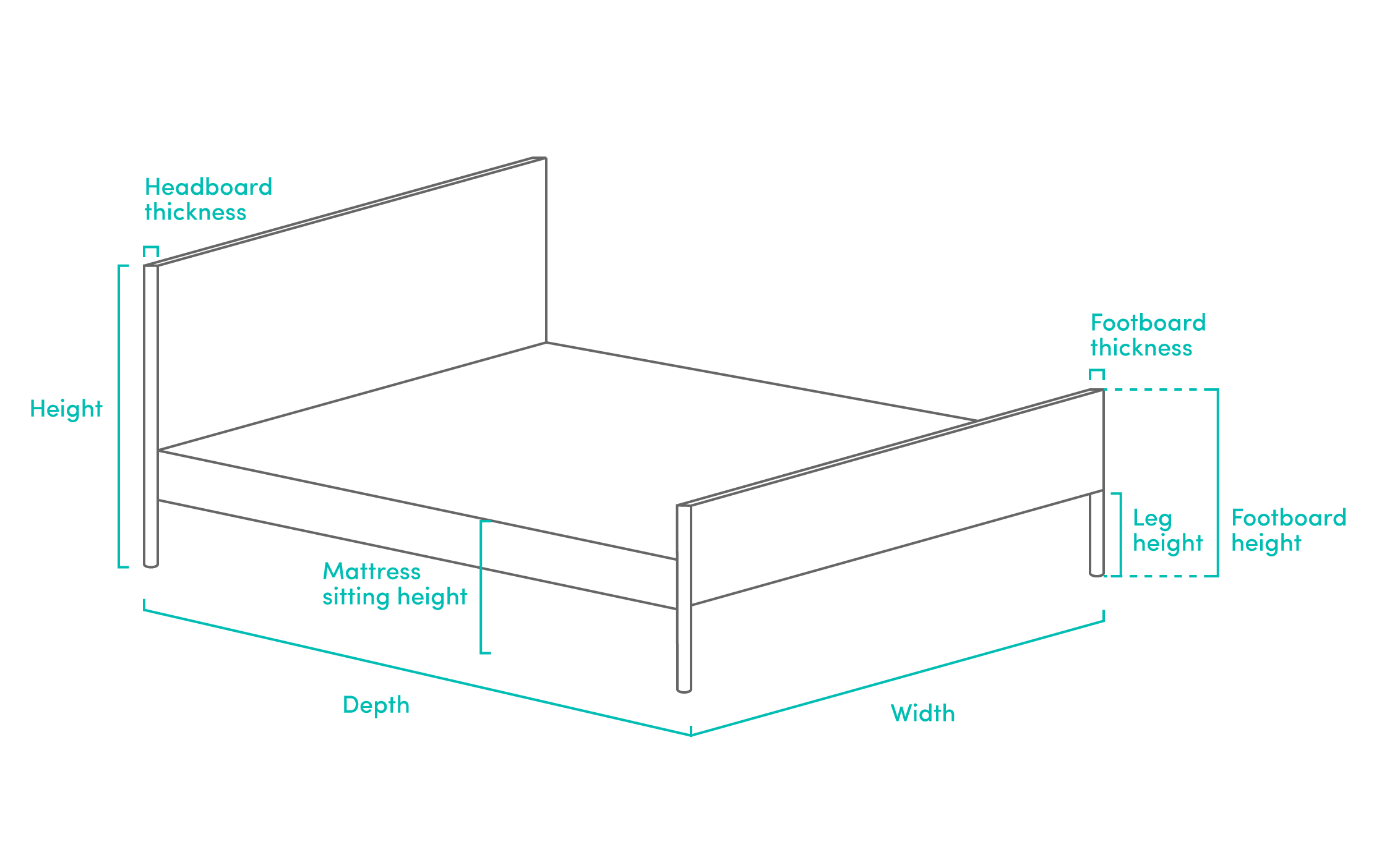 queen bed with headboard storage