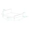 ESSENTIALS Single Trundle Bed - White (Faux Leather) - 17