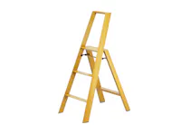 Hasegawa Lucano Aluminium 3 Step Ladder - Mustard Yellow