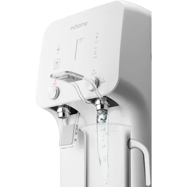 Essential Water Purifier - 4 - yuhome, water dispenser, hot water, cold water, preheating, AMBI, hot mode, cold mode, water