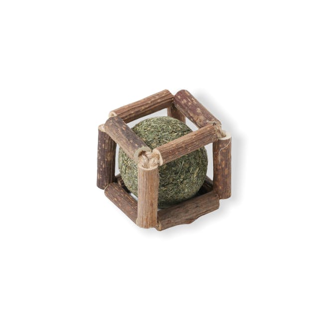 Pidan Catnip & Silver Vine Cat Toy - Cube - 0