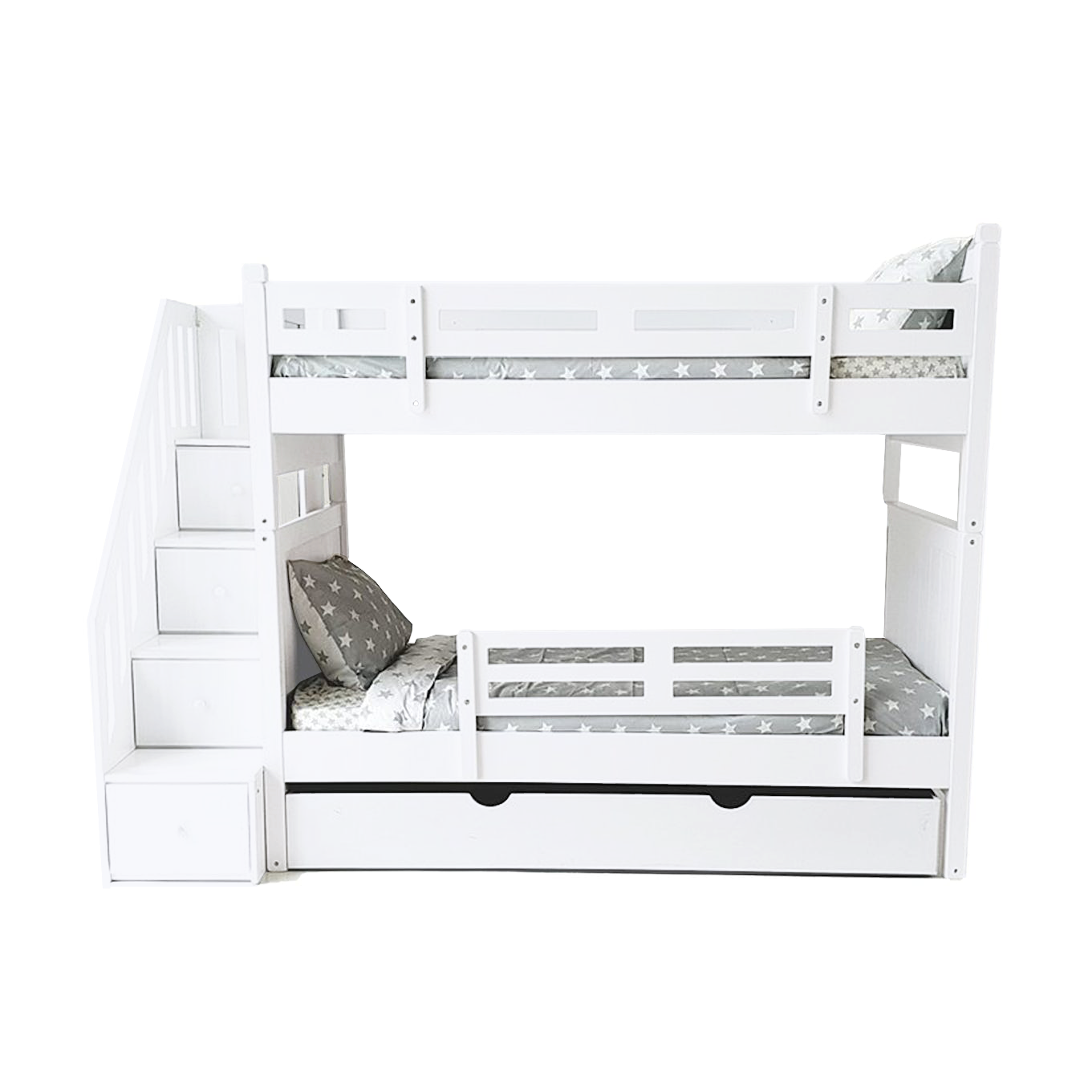Tommy Single Bunk Bed with Staircase