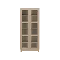 Niko Glass Cabinet - Ash Oak