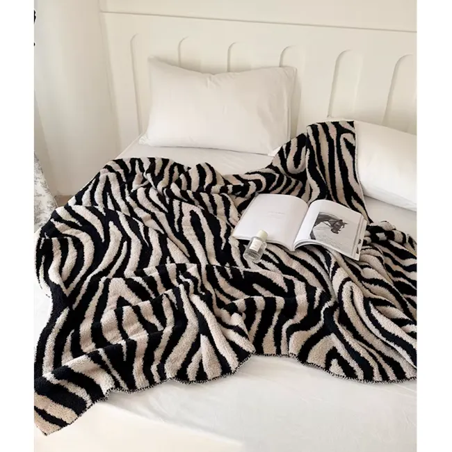 Zebra Throw Blanket - 2