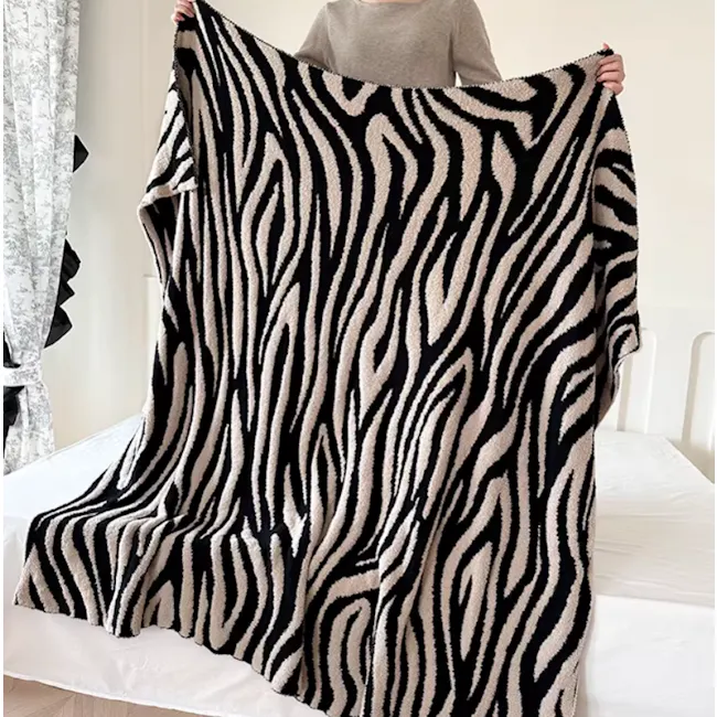 Zebra Throw Blanket - 4