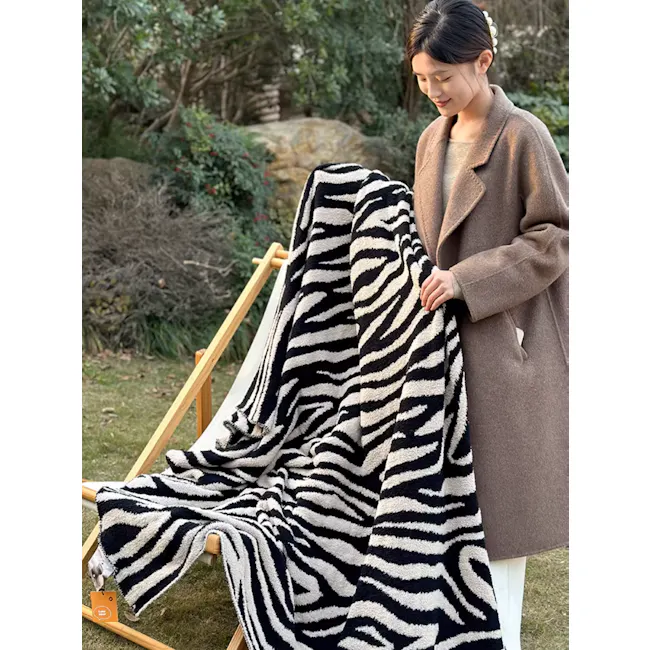Zebra Throw Blanket - 5