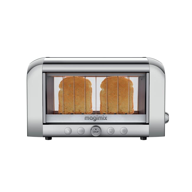 Magimix Vision Toaster - Inox & Chrome - 0