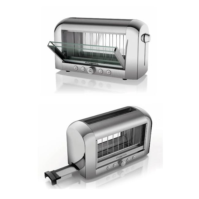 Magimix Vision Toaster - Inox & Chrome - 4