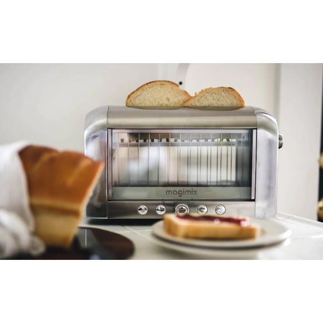 Magimix Vision Toaster - Inox & Chrome - 3