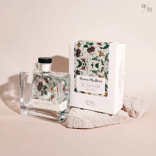 Aroma Matters Reed Diffuser - Ion Orchid (2 Sizes) - 10 - Aromas, floral, orchids, elegant, inviting, diffuser, Made in