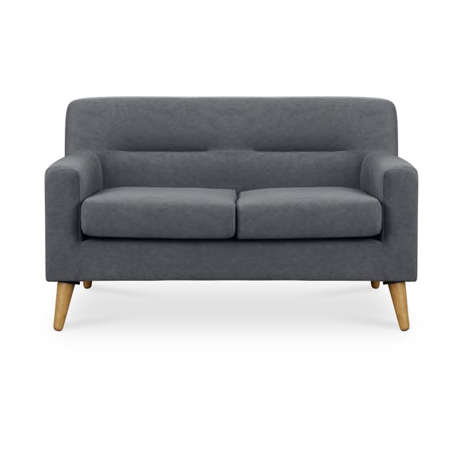 Damien 2 Seater Sofa - Dark Grey (Scratch Resistant) - 6