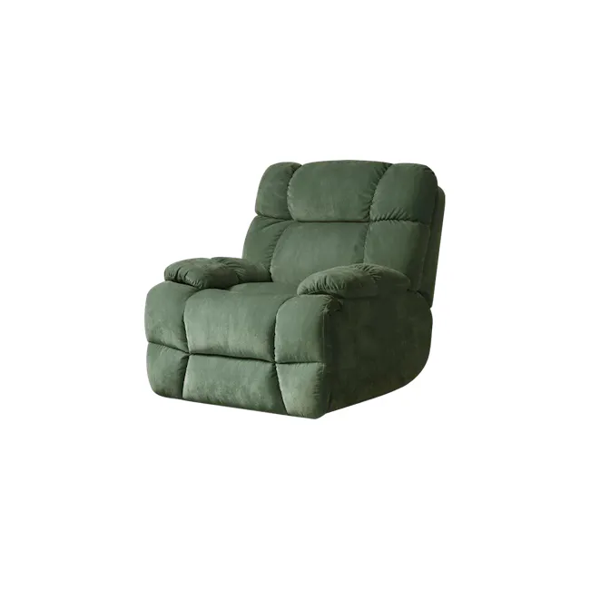Polo Manual Recliner Lounge Chair - Moss Green - 1