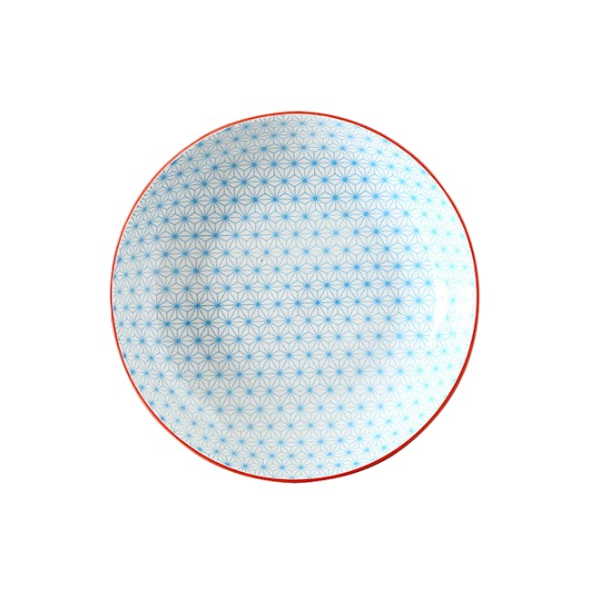 Table Matters Starry Blue Coupe Plate - 0