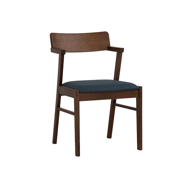 Zelig Dining Chair - Cocoa, Yale (Fabric) - 0
