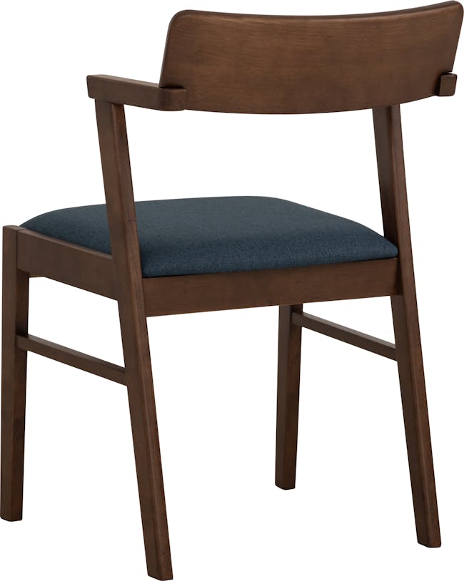 Zelig Dining Chair - Cocoa, Yale (Fabric) - 5