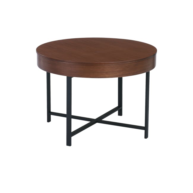 Yuri Storage Coffee Table - Walnut - 1