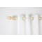 Wooden Curtain Rod with Wall Mount 1.5m - Natural - 4