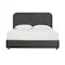 Paige Queen Bed - Dark Grey