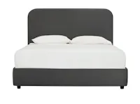 Paige Queen Bed - Dark Grey