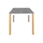 Nelson Dining Table 2m - Concrete Grey (Sintered Stone) - 2