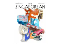 The Singaporean Animal Playground Poster 30 x 40cm