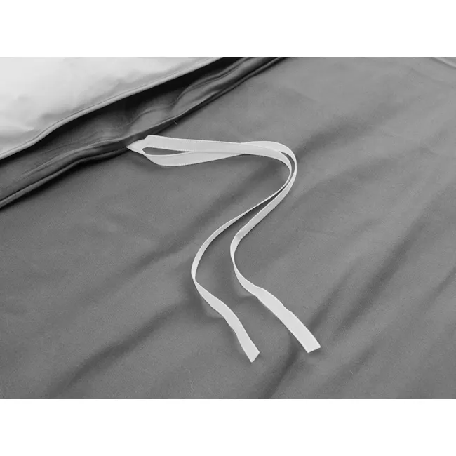 Erin Bamboo Duvet Cover - Dusk Grey (3 Sizes) - 4