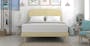 Anitra Super Single Bed - Sand (Faux Leather) - 2