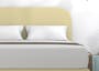 Anitra Super Single Bed - Sand (Faux Leather) - 3