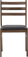 Wald Dining Table 1.1m with 4 Wald Chairs - Cocoa - 9