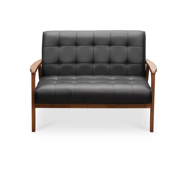 Tucson 2 Seater Sofa - Cocoa, Espresso (Faux Leather) - 4