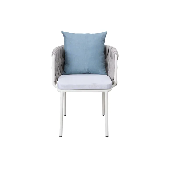 Kia Outdoor Armchair - White - 5
