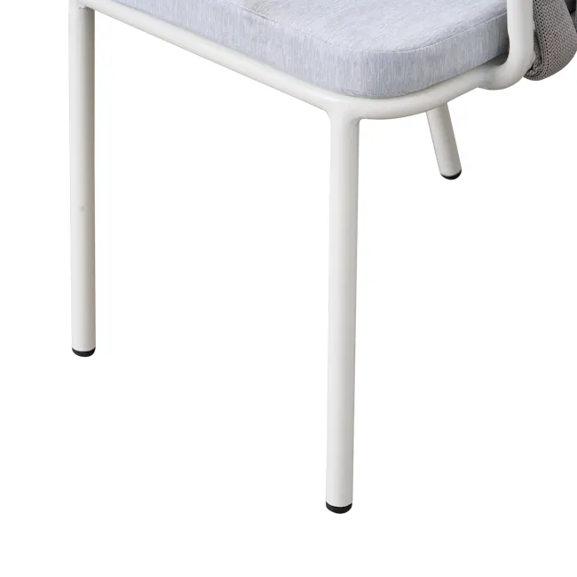 Kia Outdoor Armchair - White - 6
