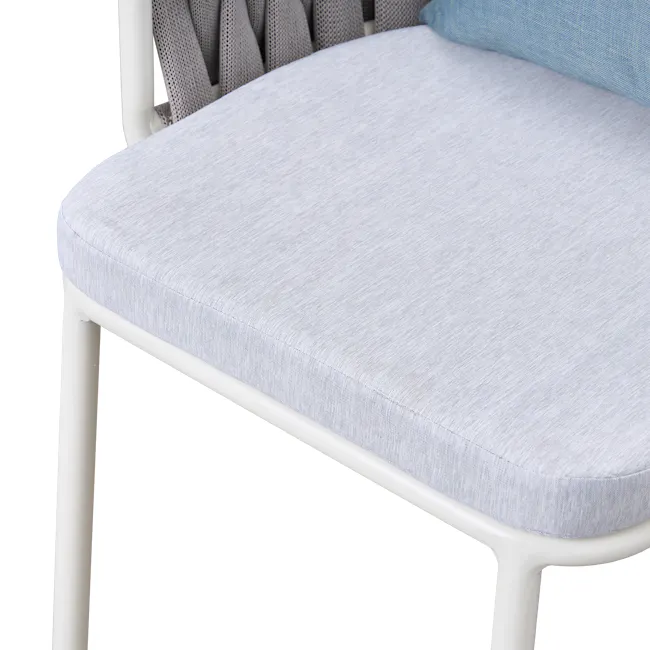 Kia Outdoor Armchair - White - 9