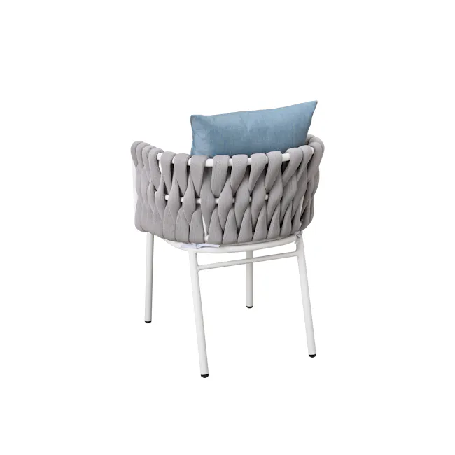 Kia Outdoor Armchair - White - 7