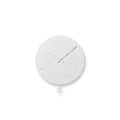 Carved Swing Wall Clock