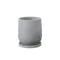 Minji Concrete Planter with Saucer - Medium