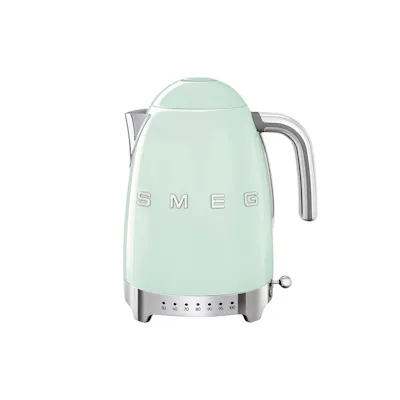 Smeg 1.7L Variable Temperature Kettle - Pastel Green