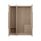 Lucca 3 Door Wardrobe 8 - Herringbone Oak