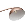 (As-is)  Olivia Arched Floor Lamp - Copper - 4