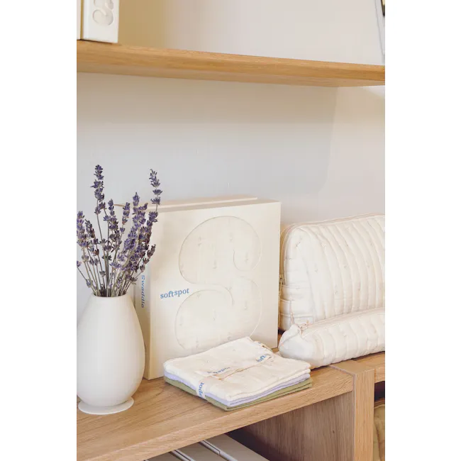 Soft Spot Soft Swaddle/Towel - Lavender Field - 6