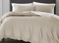Ettitude Bamboo 5-pc Full Bedding Set - Sand (4 Sizes)